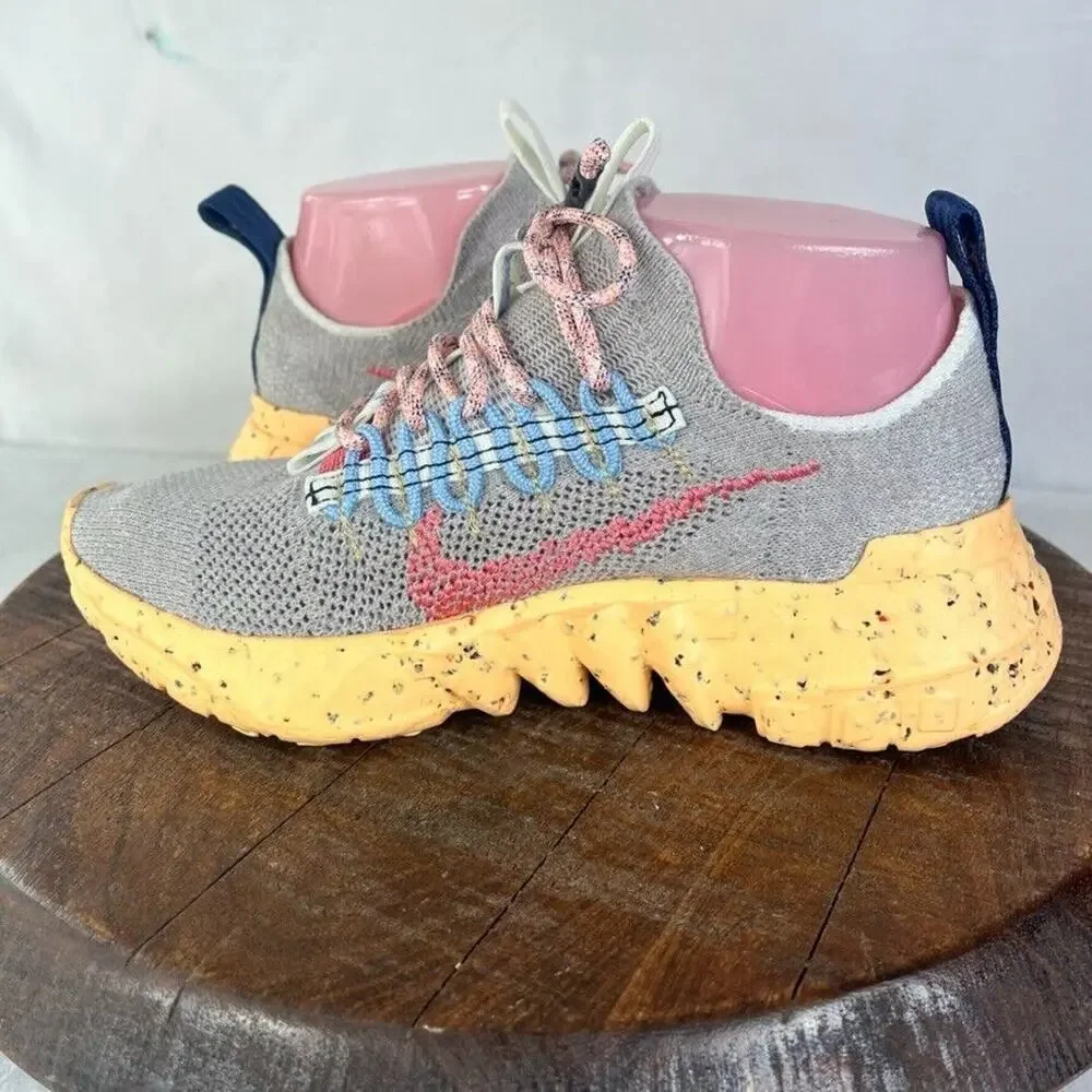 Nike Space Hippie 01 Running Shoes Men’s Size 4 Melon Tint Orange DJ3056-003